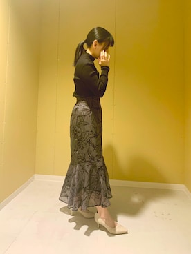 HIMIKO　髙島屋京都店さん（レディース・160cm）の春コーディネート