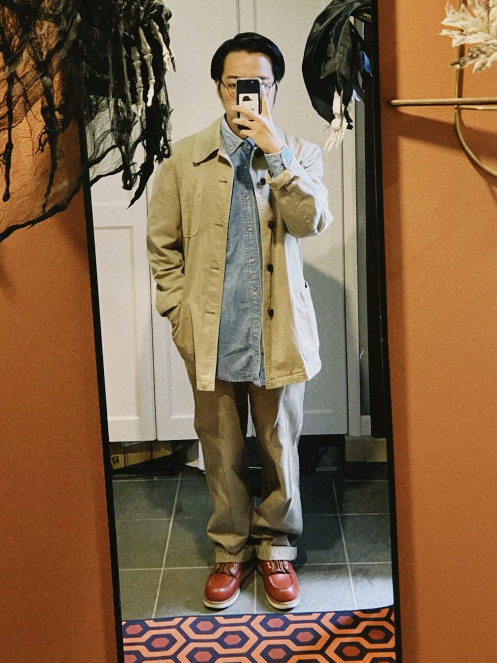 COMME des GARCONS HOMMEのステンカラーコートを使った人気