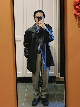 「GAP（ギャップ）のアイテム」を使った、taichimachimaさん（メンズ・168cm）の秋コーディネート