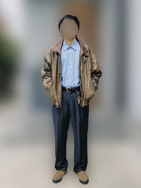 「BROOKS BROTHERS（ブルックスブラザーズ）のアイテム（シャツ/ブラウス）」を使った、taichimachimaさん（メンズ・168cm）の秋コーディネート