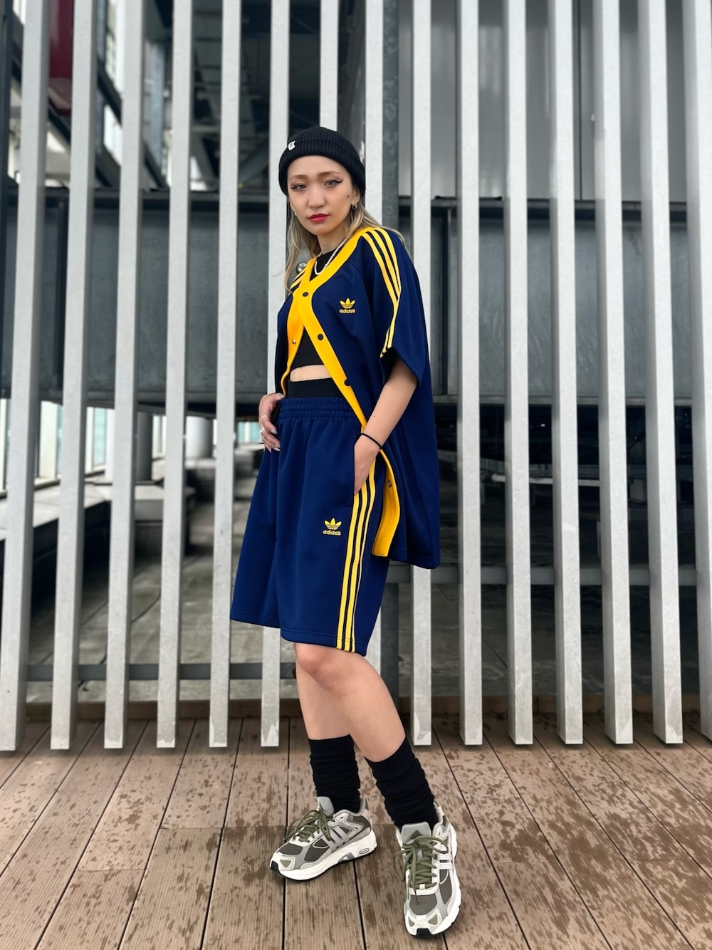 adidas アディカラー クラシックス+ 半袖シャツ ショーツ セットアップ