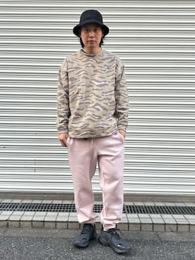 「adidas by Stella McCartney（アディダスバイステラマッカートニー）のアイテム（スニーカー）」を使った、NYさん（メンズ・174cm）の冬コーディネート