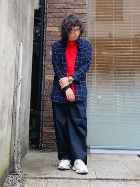 「LACOSTE（ラコステ）のアイテム」を使った、maaashiiiiiiさん（メンズ・167cm）の夏コーディネート