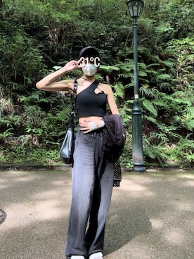 「アイテム（その他トップス）」を使った、reilayさん（レディース・165cm）の夏コーディネート