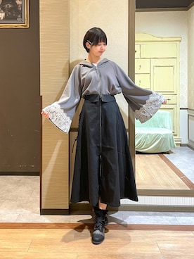 「axes femme（アクシーズファム）のアイテム（レッグウェア）」を使った、白あんさん（レディース・161cm）の夏コーディネート