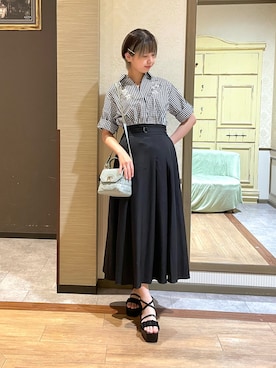 白あんさん(レディース・161cm)の夏コーディネート