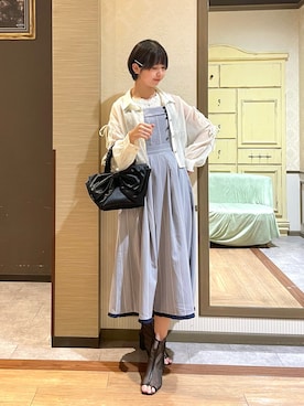 白あんさん（レディース・161cm）の夏コーディネート