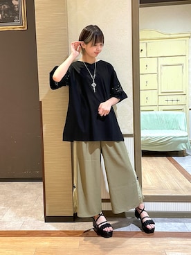 白あんさん(レディース・161cm)の夏コーディネート