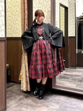 「アイテム（ワンピース/ドレス）」を使った、白あんさん（レディース・162cm）の秋コーディネート