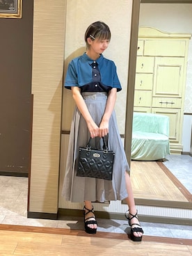 白あんさん(レディース・161cm)の夏コーディネート