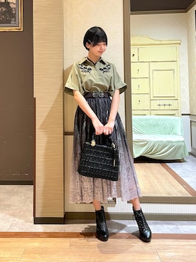 白あんさん（レディース・161cm）の秋コーディネート