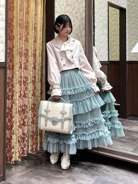 白あんさんの（axes femme | アクシーズファム）を使ったコーディネート