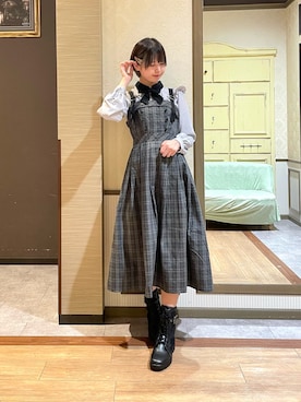 白あんさん(レディース・161cm)の秋コーディネート