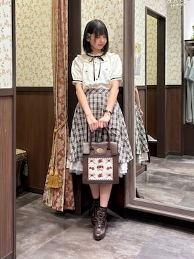 「アイテム（その他アンダーウェア/インナー）」を使った、白あんさん（レディース・162cm）の夏コーディネート
