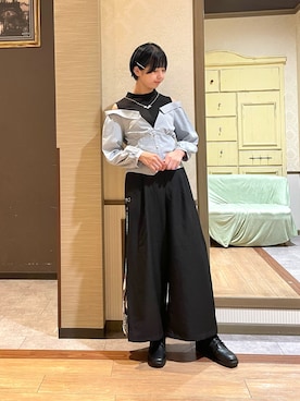 白あんさん（レディース・161cm）の秋コーディネート