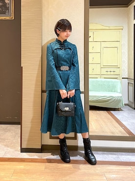 白あんさん（レディース・161cm）の秋コーディネート