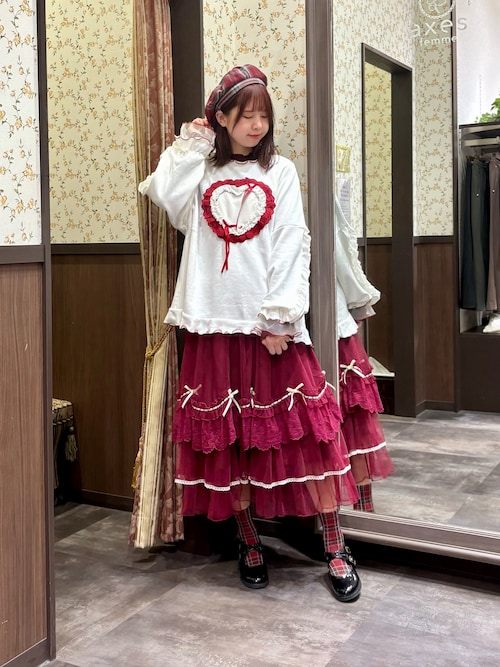 ホイップフリルチュールSK（スカート）｜axes femme（アクシーズ