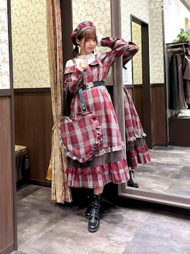 「アイテム（ワンピース/ドレス）」を使った、白あんさん（レディース・162cm・20代）の秋コーディネート