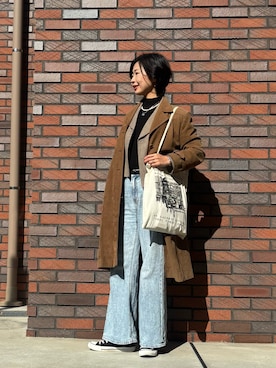 MoonAesilさん（レディース・165cm）の冬コーディネート