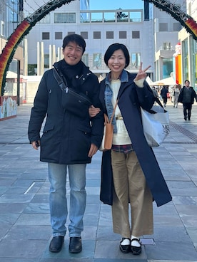 「アイテム（パンプス）」を使った、MoonAesilさん（レディース・165cm・30代）の冬コーディネート