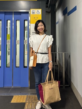 「アイテム（シューズ）」を使った、MoonAesilさん（レディース・165cm・30代）の夏コーディネート