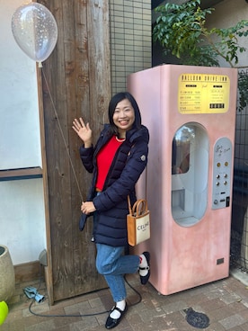 「アイテム（デニムパンツ）」を使った、MoonAesilさん（レディース・165cm・30代）の秋コーディネート