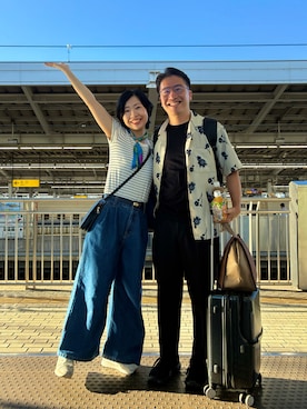 「LAULEN（ローレン）のアイテム」を使った、MoonAesilさん（レディース・165cm）の夏コーディネート
