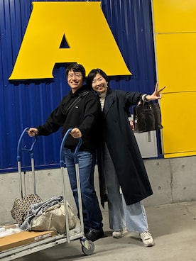 「HERMES（エルメス）のアイテム」を使った、MoonAesilさん（レディース・165cm）の春コーディネート