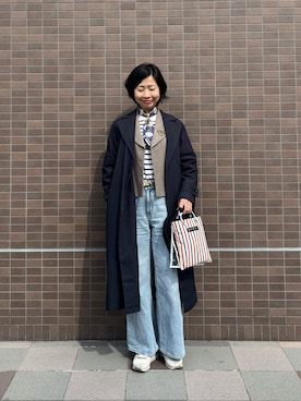 「HERMES（エルメス）のアイテム」を使った、MoonAesilさん（レディース・165cm）の冬コーディネート