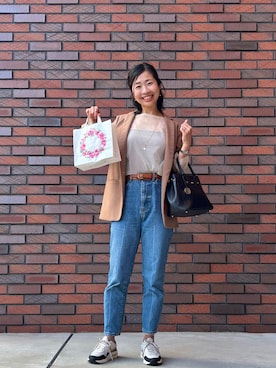 「アイテム（ジャケット/アウター）」を使った、MoonAesilさん（レディース・165cm）の秋コーディネート