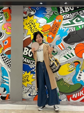 「MARNI（マルニ）のアイテム」を使った、MoonAesilさん（レディース・165cm）の夏コーディネート