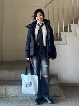 「アイテム（フォーマルスーツ/小物）」を使った、MoonAesilさん（レディース・165cm・30代）の冬コーディネート