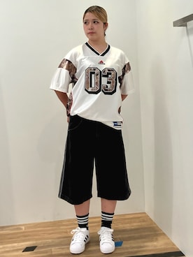 「ソックス」｜MHさん（レディース・163cm）の夏コーディネート