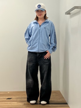 「ベッケンバウアー」｜「アイテム（ジャージ）」を使った、MHさん（レディース・163cm）の秋コーディネート