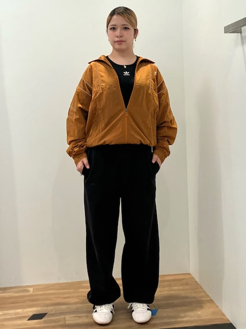 【タグ付き】Adidas リブ編み/フロントレースタンクトップ　L サイズ adidas（アディダス）の「ラウンジ リブタンクトップ（）」 - WEAR