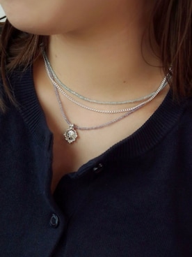 「アイテム（チャーム）」を使った、NOJESSさん（レディース・160cm）の冬コーディネート