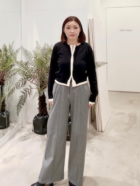 「COLONY 2139（コロニートゥーワンスリーナイン）のアイテム（パンツ）」を使った、ITSUMIさん（レディース・153cm）の春コーディネート