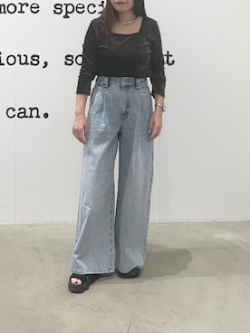 「アイテム（パンツ）」を使った、ITSUMIさん（レディース・153cm・40代）の夏コーディネート