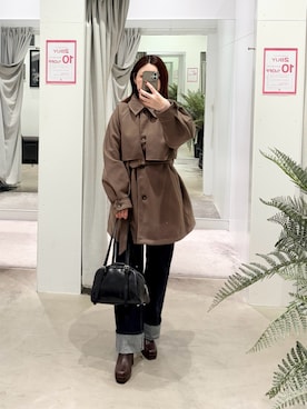 ITSUMIさん（レディース・153cm）の冬コーディネート