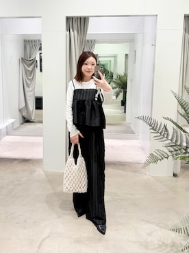 「paradigm（パラダイム）のアイテム」を使った、ITSUMIさん（レディース・153cm）の春コーディネート
