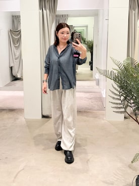 「COLONY 2139（コロニートゥーワンスリーナイン）のアイテム（パンツ）」を使った、ITSUMIさん（レディース・153cm）の秋コーディネート