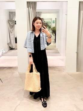 「COLONY 2139（コロニートゥーワンスリーナイン）のアイテム（バッグ）」を使った、ITSUMIさん（レディース・153cm）の夏コーディネート