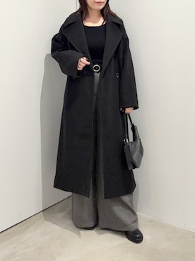 「アイテム（ファッション雑貨）」を使った、ITSUMIさん（レディース・153cm）の秋コーディネート