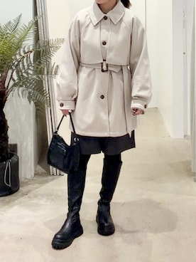 ITSUMIさん（レディース・153cm）の冬コーディネート