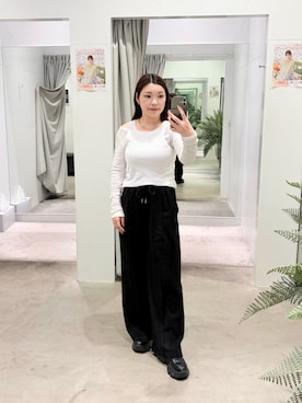 「paradigm（パラダイム）のアイテム」を使った、ITSUMIさん（レディース・153cm）の春コーディネート