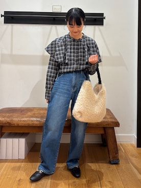 「アイテム（パンプス）」を使った、YOKO  HONDAさん（レディース・152cm・30代）の秋コーディネート