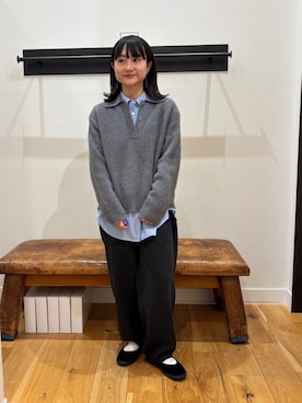 「アイテム（その他シューズ）」を使った、YOKO  HONDAさん（レディース・152cm・30代）の秋コーディネート