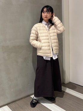 「アイテム（その他アウター）」を使った、YOKO  HONDAさん（レディース・152cm・20代）の秋コーディネート
