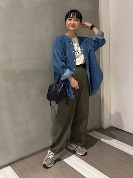 「URBAN RESEARCH DOORS（アーバンリサーチドアーズ）のアイテム」を使った、YOKO  HONDAさん（レディース・152cm）の秋コーディネート