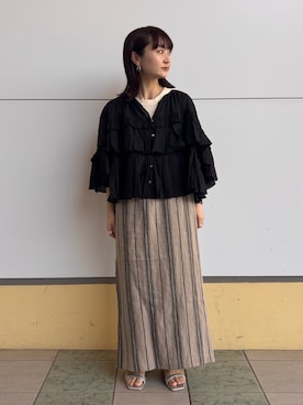 YOKO  HONDAさん（レディース・152cm）の春コーディネート